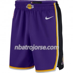 Los Angeles Lakers Män Shorts Lila 2018-19 Nike Swingman